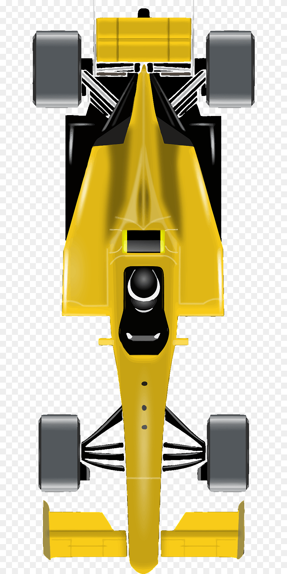 Racing Car Yellow And Black Clipart, Vehicle, Auto Racing, Transportation, Formula One Free Png