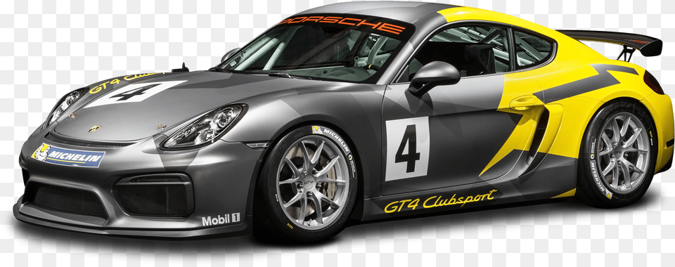 Racing Cars Hd Hdpng Images Porsche Cayman Gt4 Clubsport, Wheel, Car, Vehicle, Transportation Free Png
