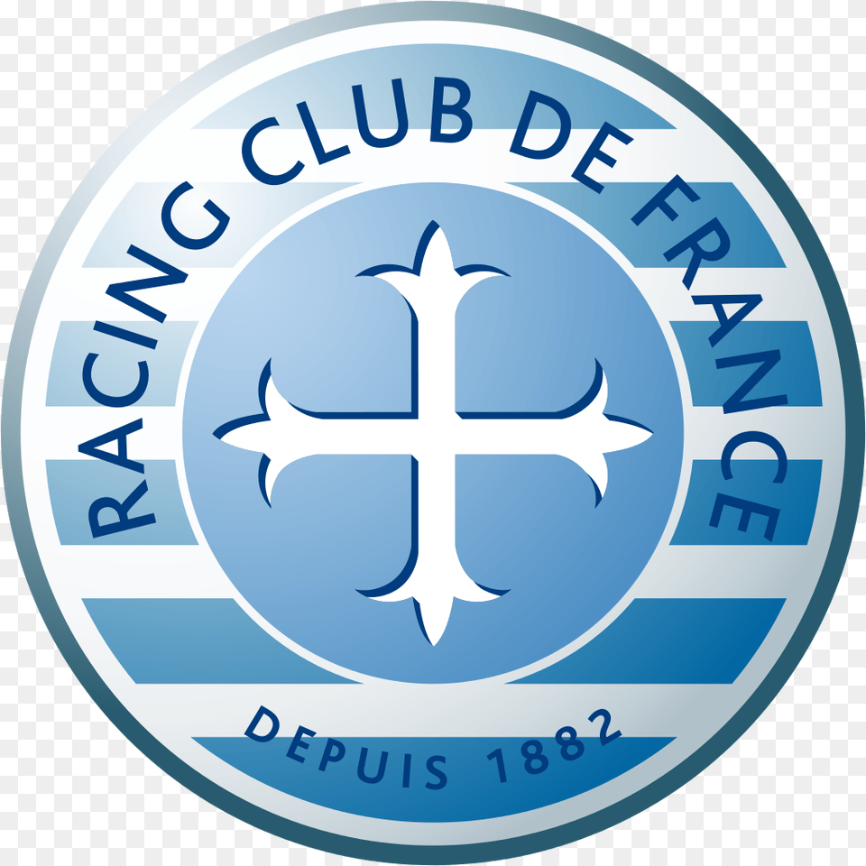Racing Club De France Logo Racing Club De France Football Colombes 92, Symbol, Animal, Fish, Sea Life Free Png Download