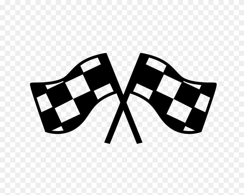 Racing Flag Vector, Gray Png Image