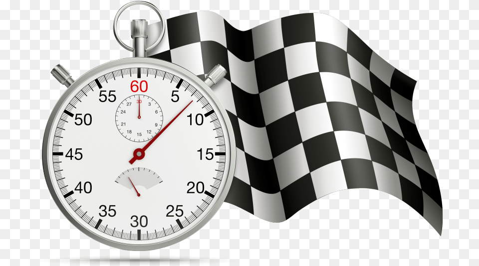 Racing Flags, Stopwatch Free Png