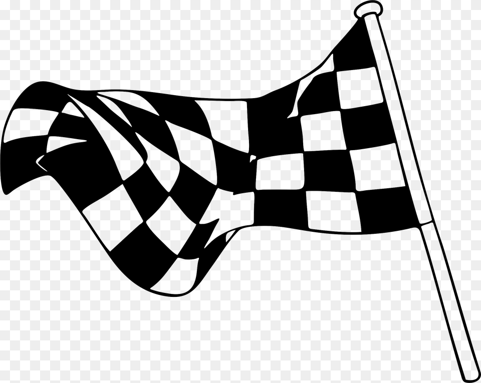 Racing Flags Karting, Stencil Free Png Download