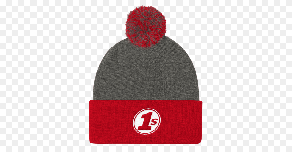 Racing Pom Pom Knit Winter Beanie Cap, Clothing, Hat Free Png