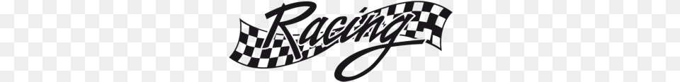 Racing Sticker, Handwriting, Text Png Image