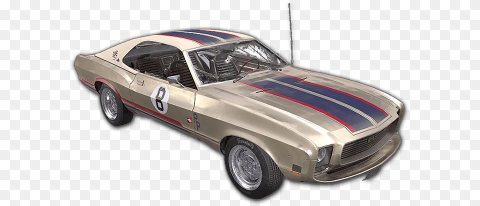 Racing Stripe Antique Car, Wheel, Vehicle, Coupe, Machine Png