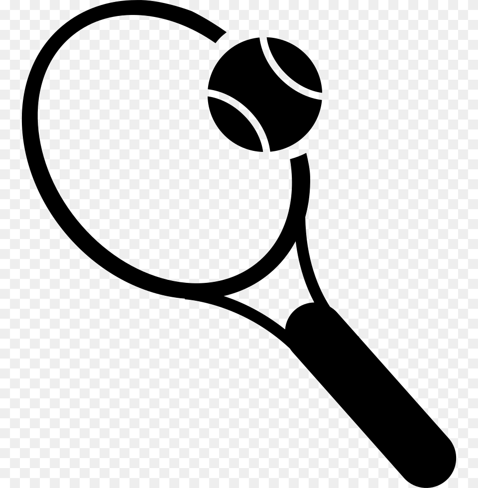 Racket And Tennis Ball Tennis Black And White, Appliance, Blow Dryer, Device, Electrical Device Png