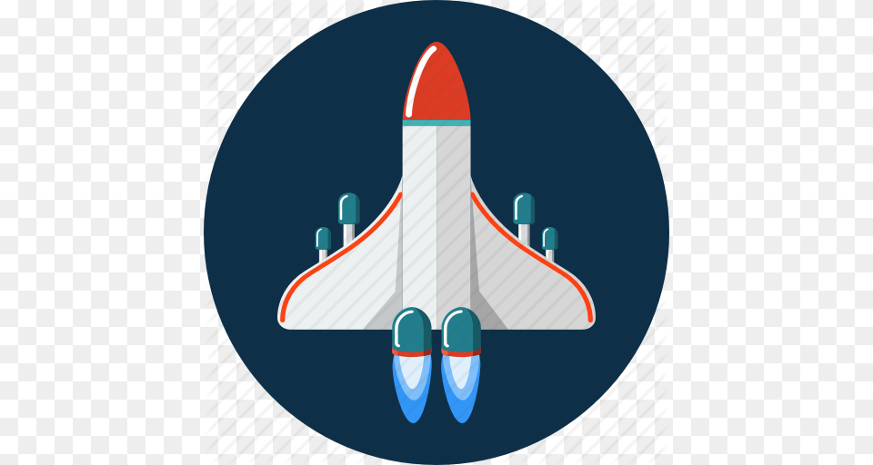 Racket Rocket Space Spaceship Icon, Aircraft, Transportation, Vehicle, Space Shuttle Free Transparent Png