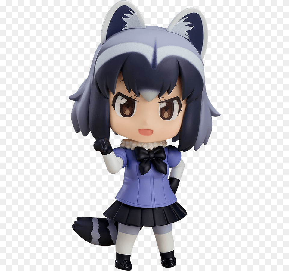 Racoon Nendoroid Common Raccoon Kemono Friends, Baby, Person, Clothing, Skirt Free Png Download