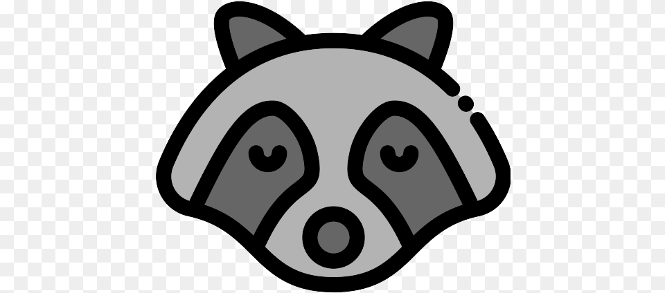 Racoon Vector Svg Icon Dot, Animal, Bear, Mammal, Wildlife Png