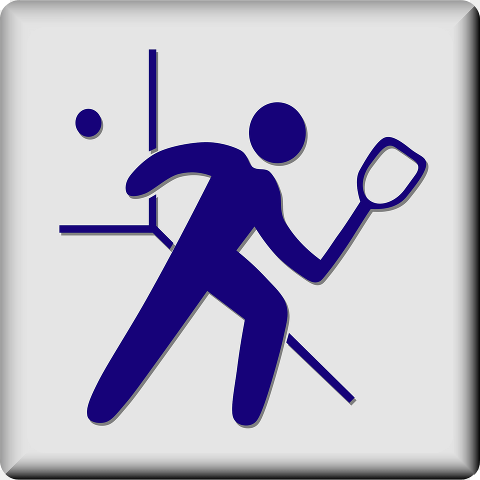 Racquetball Clipart, Badminton, Person, Sport, Ball Png Image