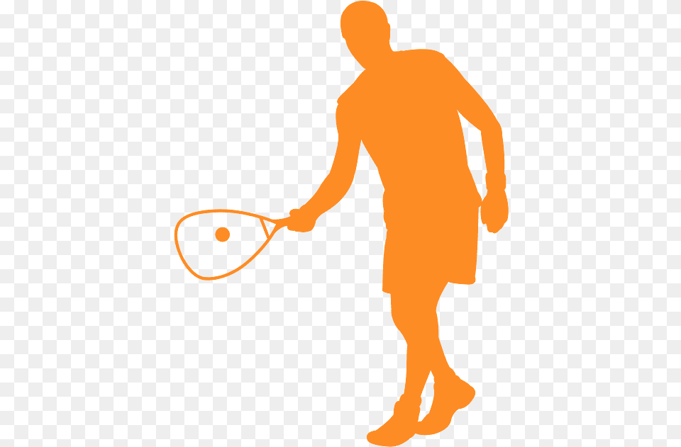 Racquetball Siluetas, Adult, Cutlery, Male, Man Free Png Download