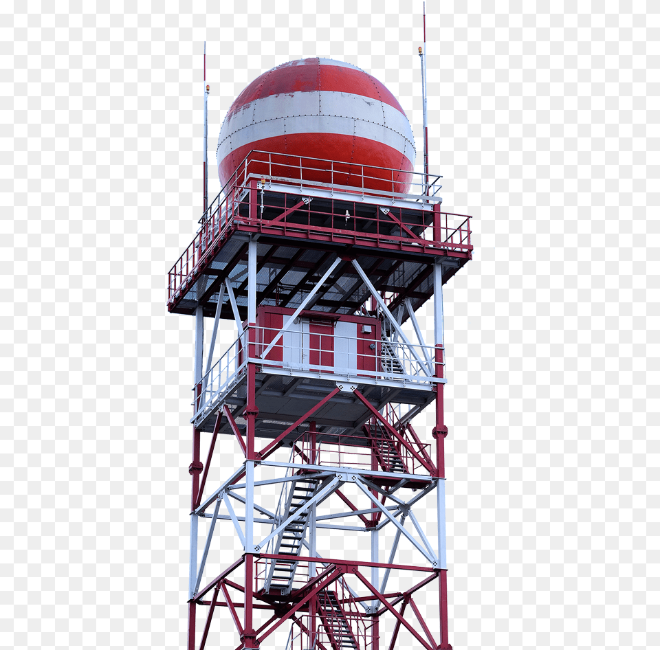 Radar Doppler Observation Tower, Architecture, Building, Water Tower Png