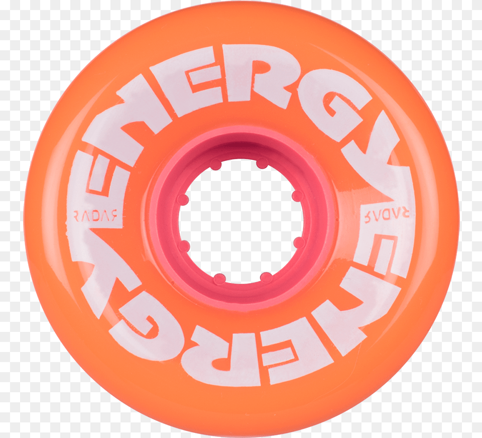 Radar Energy62 Orange Face Rev Web Xlarge Radar Energy Wheels, Toy, Frisbee, Food, Sweets Png Image