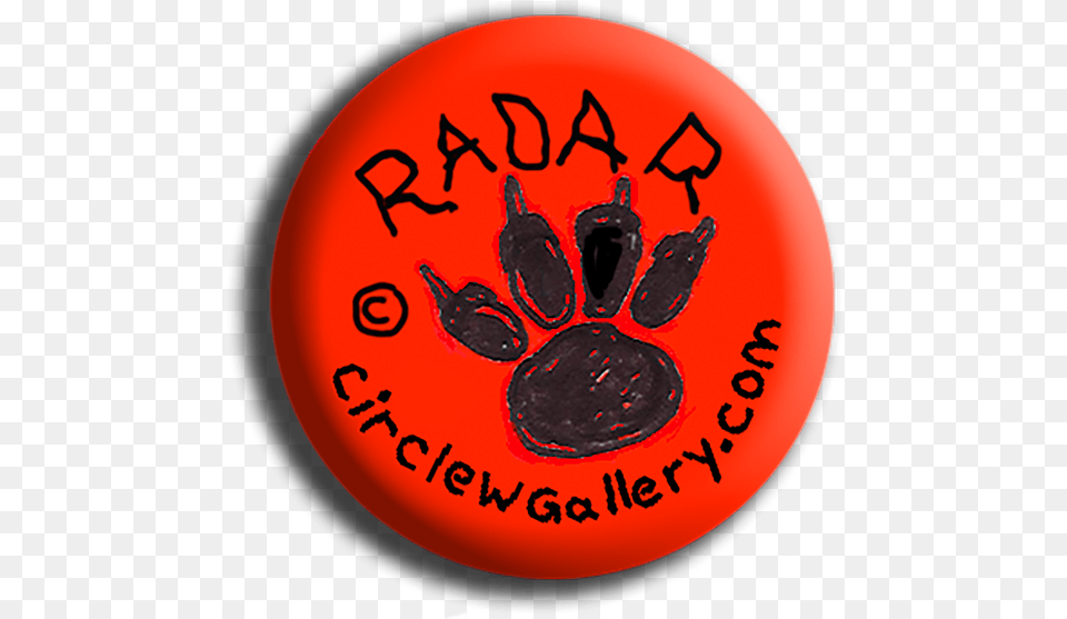 Radar Fun Stuff Circle W Gallery Paw, Badge, Logo, Symbol Free Png Download
