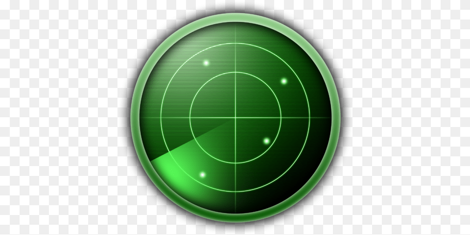 Radar Icon Circle Transparent Radar, Green, Sphere, Light Png