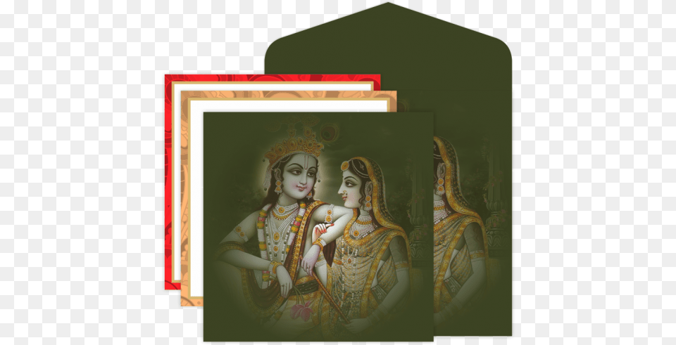 Radha Krishna, Art, Adult, Female, Painting Png Image