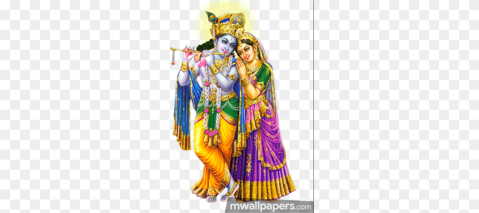 Radha Krishna Hd Photoswallpapers Happy Krishna Janmashtami, Clothing, Costume, Person, Adult Free Png