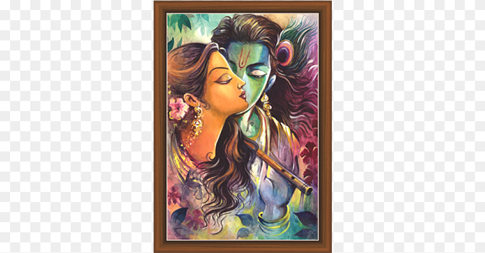 Radha Krishna Paintings Krishna, Art, Modern Art, Painting, Woman Free Png