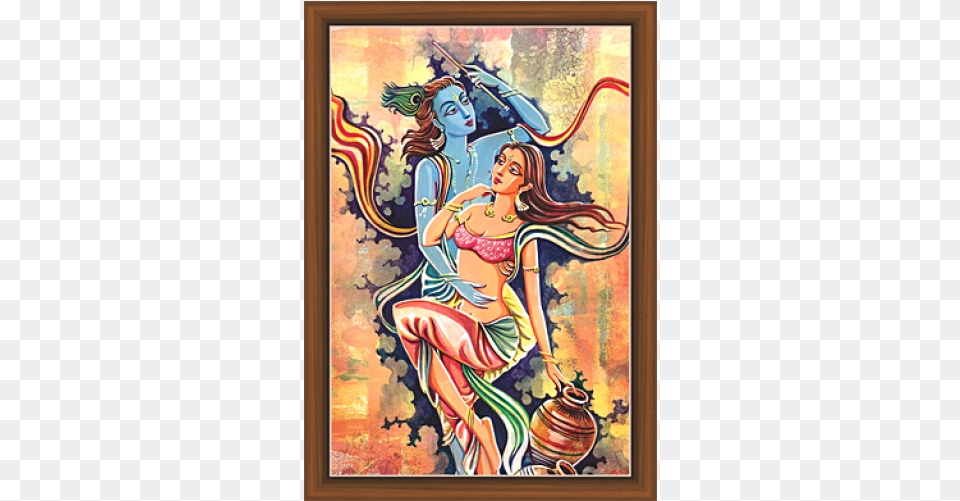 Radha Krishna Paintings Vertical Krishna Paintings, Art, Modern Art, Painting Png