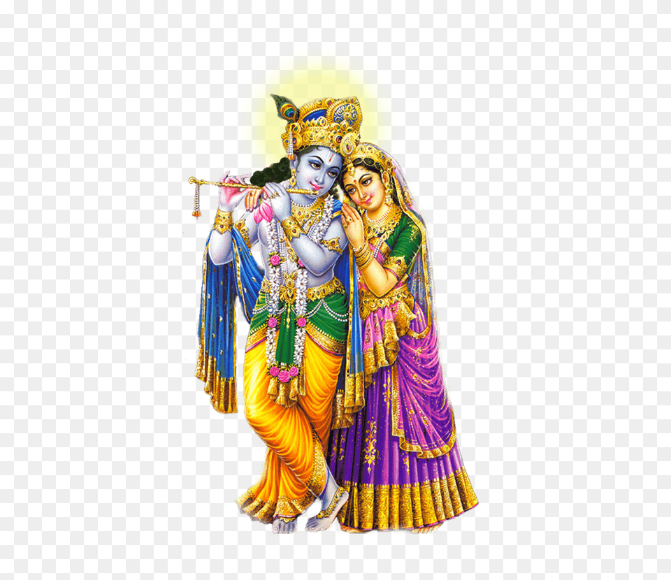 Radha Krishna Simple, Carnival, Clothing, Costume, Person Png Image