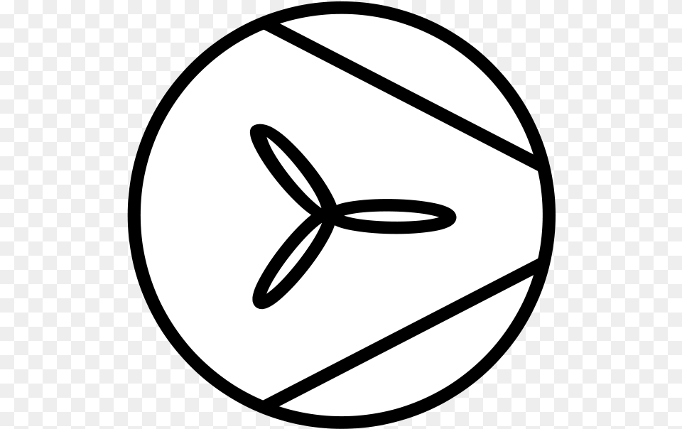 Radial Fan Pid Symbol, Stencil, Sport, Ball, Tennis Ball Free Png Download