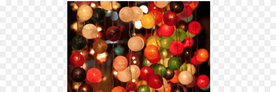 Radiant Cotton Ball Fairy Light Set Multi Colors Price Diy Cotton Light Balls, Lighting, Sphere, Christmas, Christmas Decorations Png Image