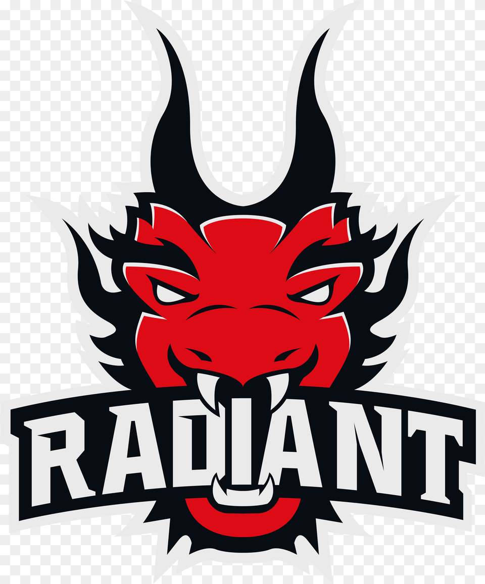 Radiant Esports Logo, Emblem, Symbol, Dynamite, Weapon Free Png Download