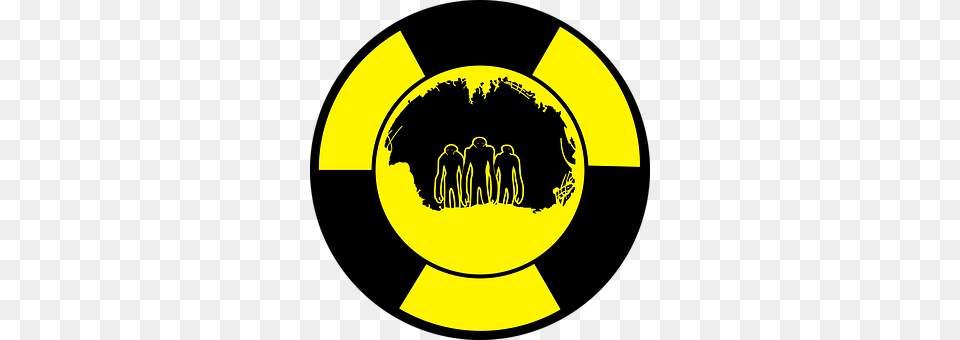 Radiation Symbol, Logo, Person, Astronomy Png Image