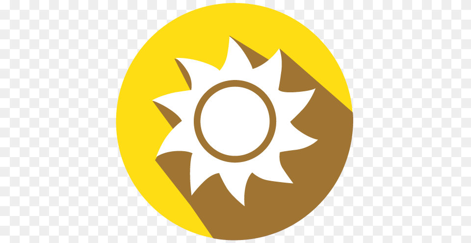 Radiation Clipart Transparent, Gold, Disk, Logo Png Image