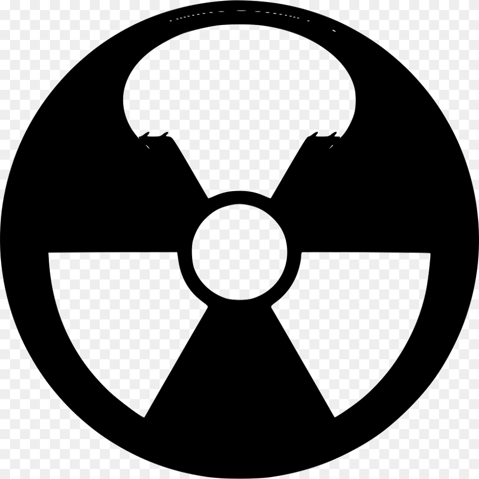 Radiation Nuclear Worker Radioactive Icon Symbol Free Png Download