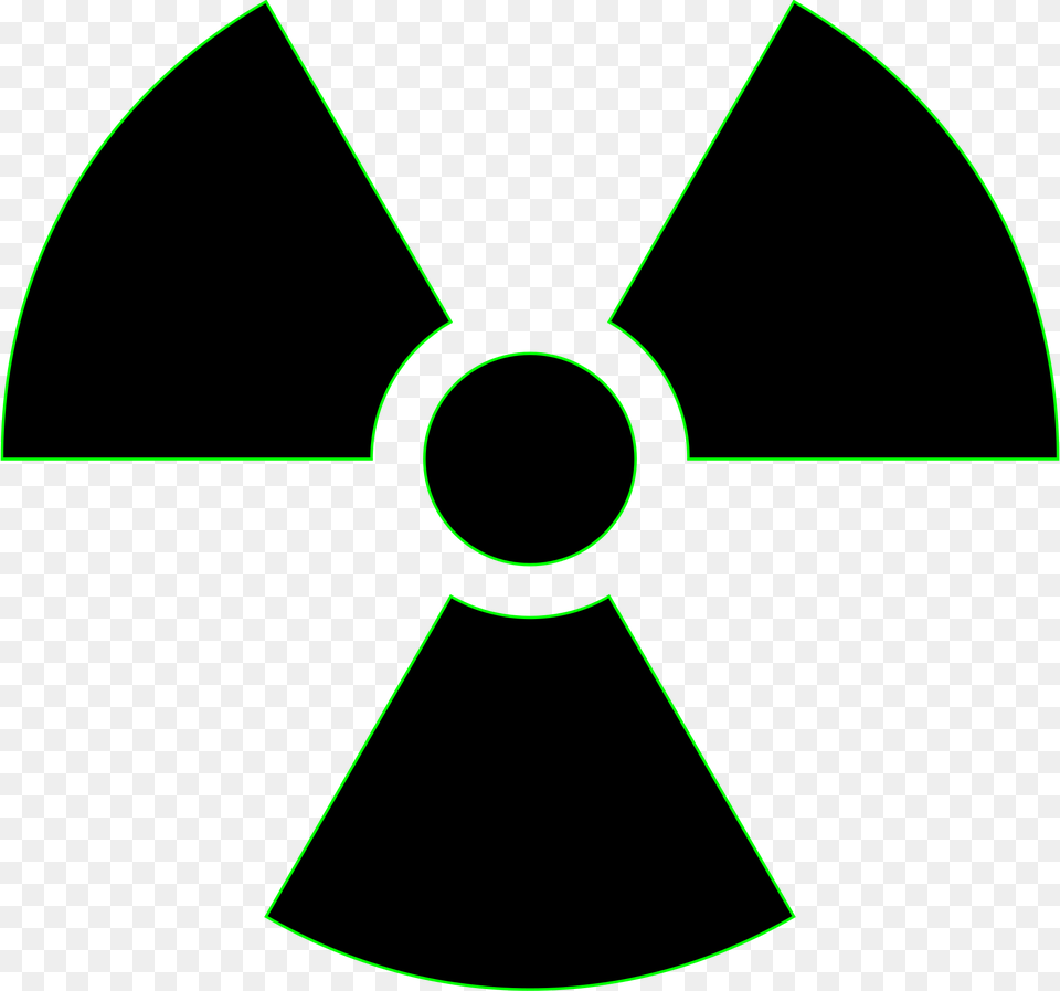 Radiation Radiation Symbol Black And White, Recycling Symbol Png