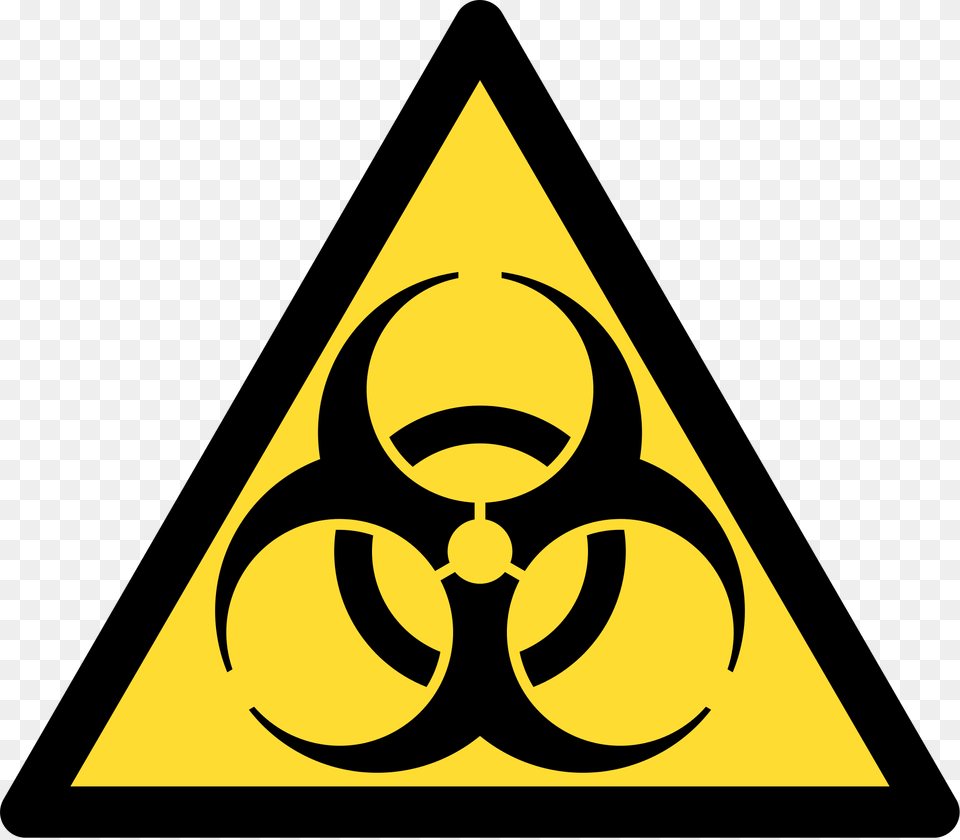 Radiation Safety Biohazard Symbol, Triangle, Animal, Fish, Sea Life Png Image