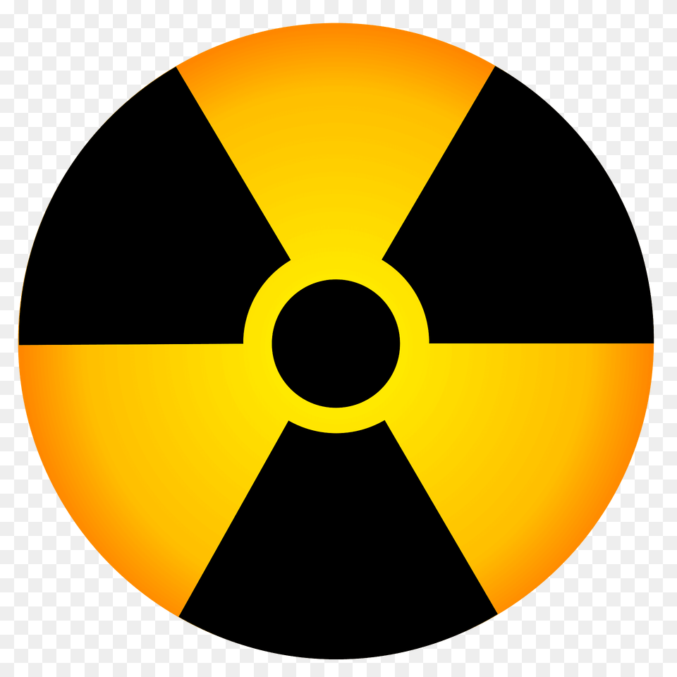 Radiation Symbol Alternate Clipart, Nuclear, Disk Free Png Download