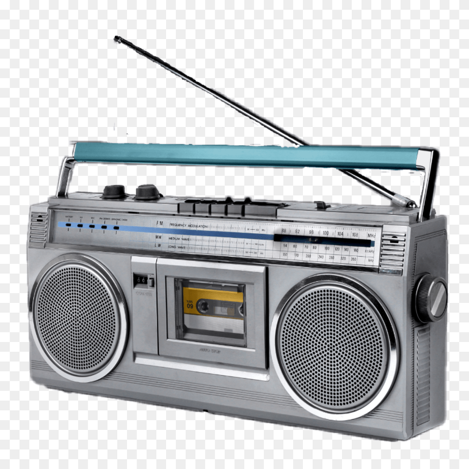 Radio, Electronics, Cassette Player, Speaker, Tape Player Png Image