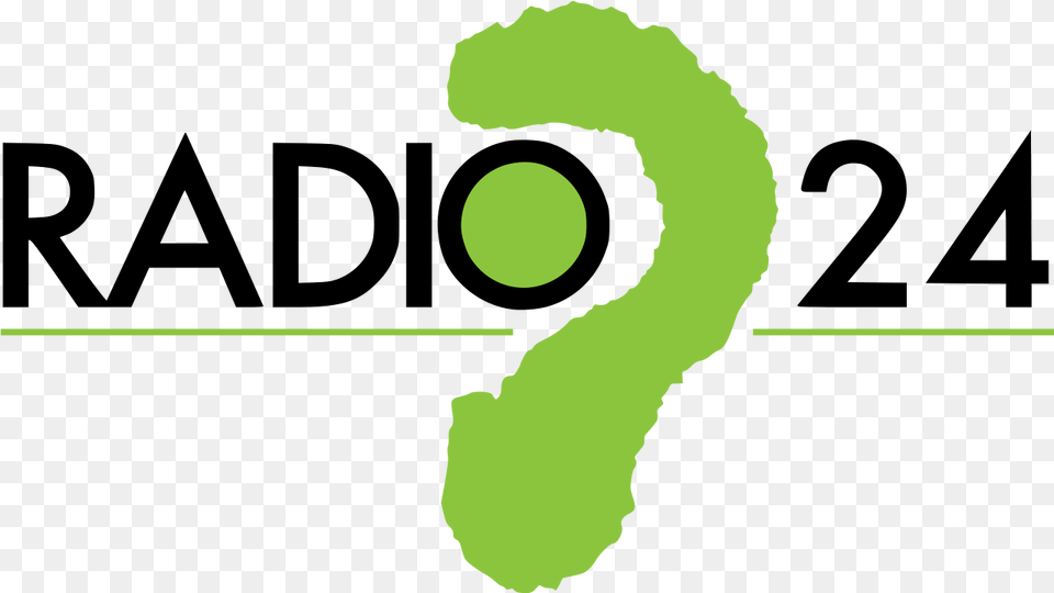 Radio 24 Logo Radio 24, Footprint, Face, Head, Person Png
