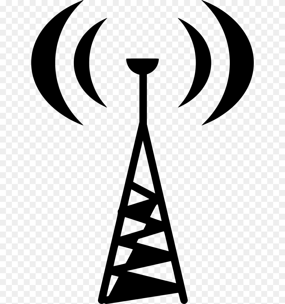 Radio Antenna Clipart Clip Art Radio Wave, Gray Png