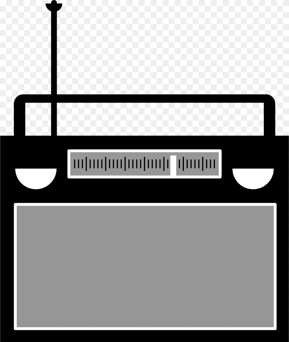 Radio Clipart, Electronics, Screen, Hardware Free Png Download
