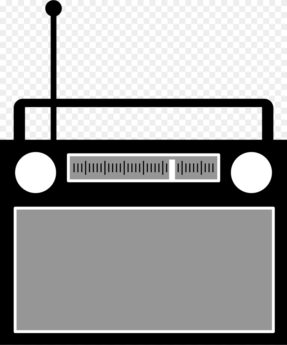 Radio Clipart, Electronics, Hardware Free Png Download