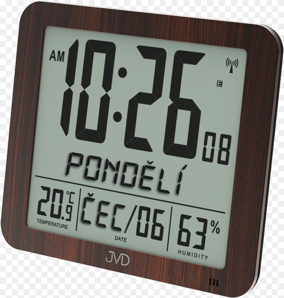 Radio Controlled Digital Clock With An Alarm Clock, Digital Clock, Computer Hardware, Electronics, Hardware Png