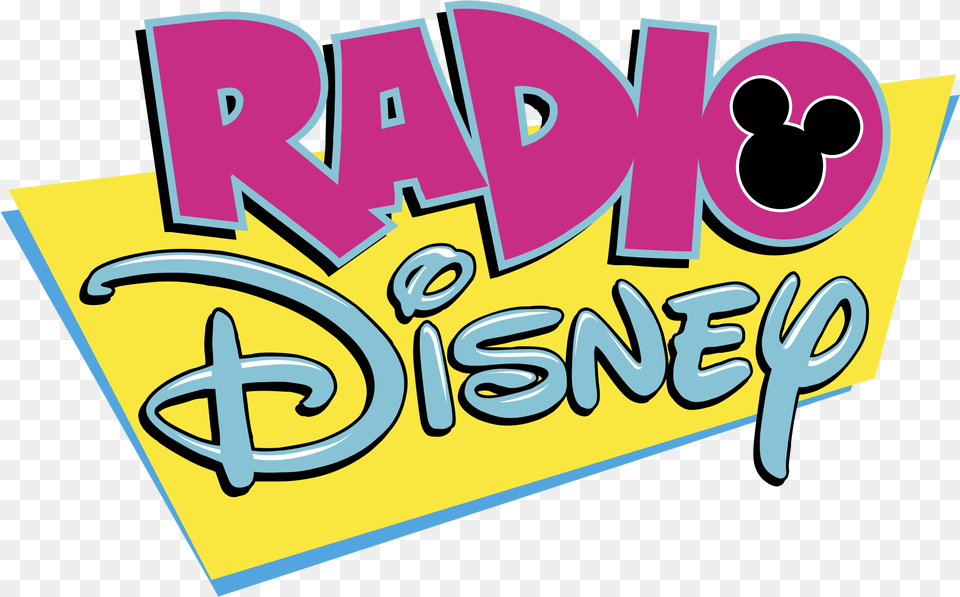 Radio Disney Logo Transparent Svg Radio Disney, Text, Symbol Png Image