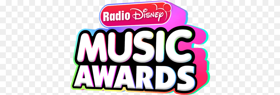 Radio Disney Music Awards Radio Disney Music Awards Logo, Sticker, Food, Sweets, Scoreboard Free Png