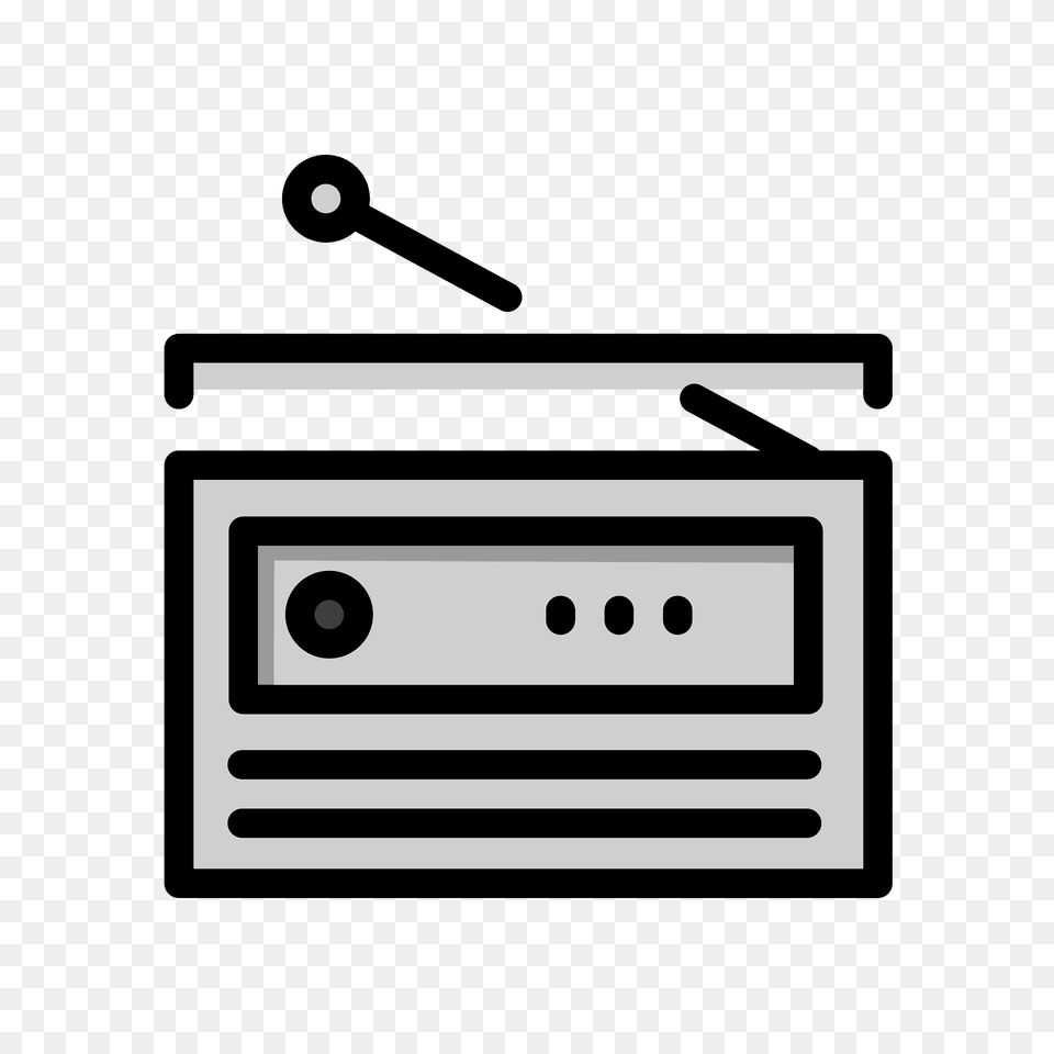 Radio Emoji Clipart, Electronics, Mace Club, Weapon Free Transparent Png