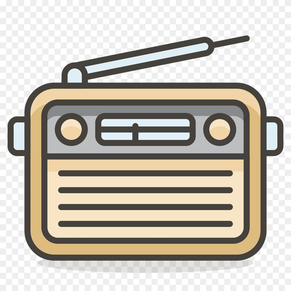 Radio Emoji Clipart, Electronics Png