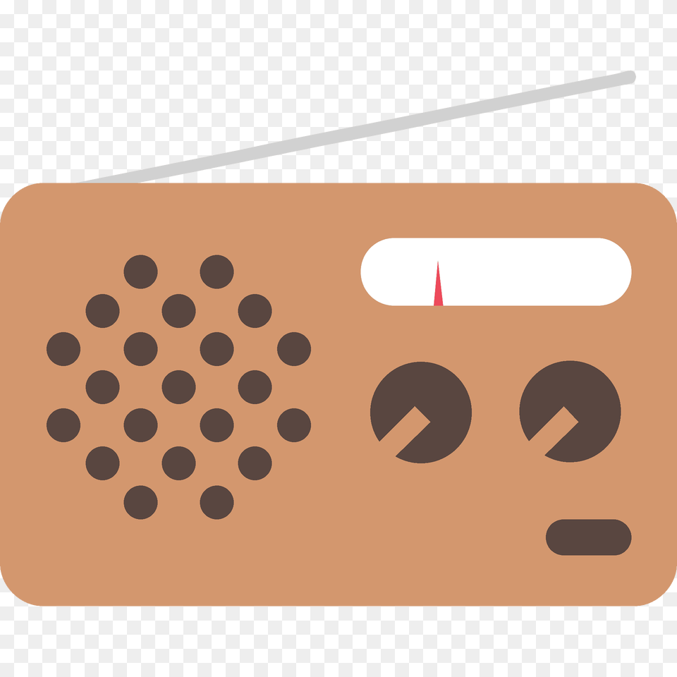 Radio Emoji Clipart, Electronics Free Png
