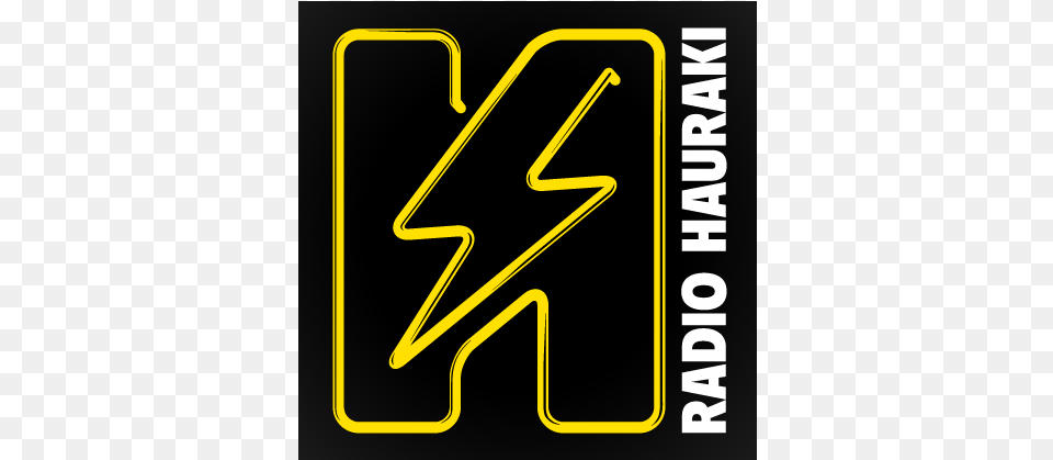 Radio Hauraki Logo, Symbol, Sign, Light, Text Free Png Download