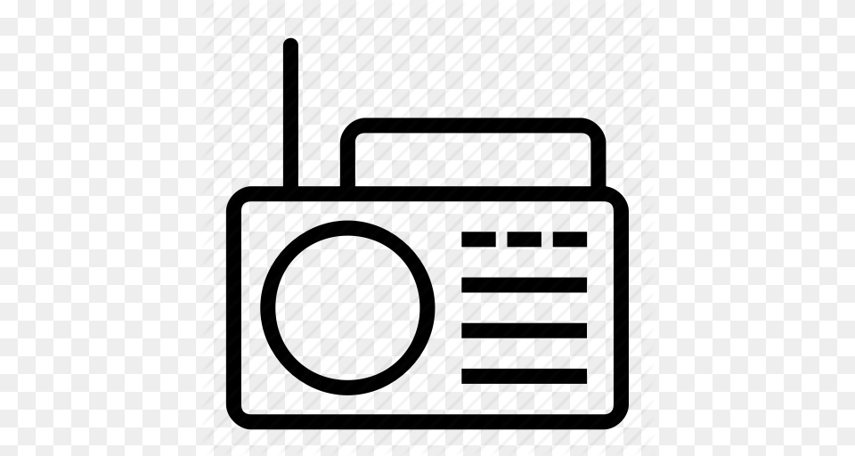 Radio Icon, Electronics Free Png Download