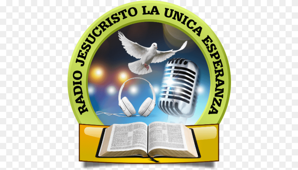 Radio Jesucristo La Unica Esperanza Rock Dove, Animal, Bird, Book, Publication Png
