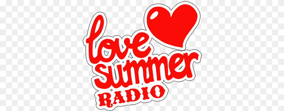 Radio Love Summer Love Summer Radio, Sticker, Heart, Dynamite, Weapon Png Image