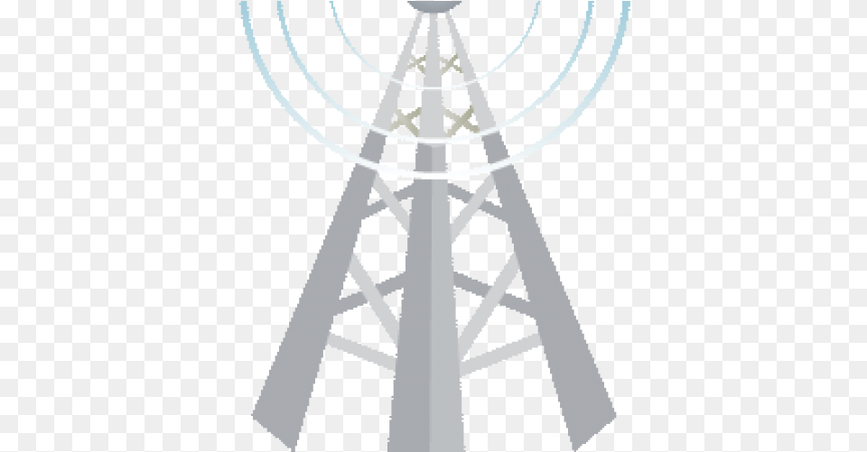 Radio Mast Transmission Tower, Cable, Power Lines, Electric Transmission Tower, Adult Free Png Download