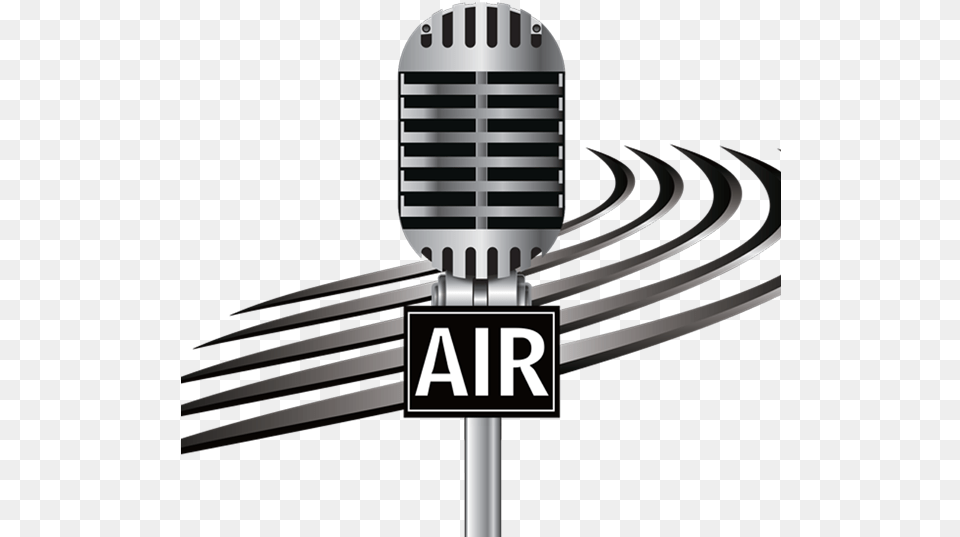 Radio Microphone Logo Radio Station Microphone Logo, Electrical Device Free Transparent Png